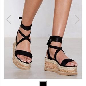 Lace up Espadrille